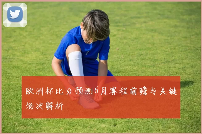 欧洲杯比分预测6月赛程前瞻与关键场次解析