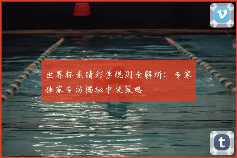 世界杯竞猜彩票规则全解析:专家独家专访揭秘中奖策略
